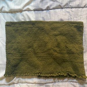 Hunter green tube top